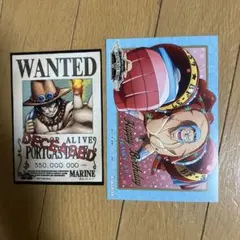 ポートガス・D・エース ワンピース 手配書ブロマイド　バースデーカード