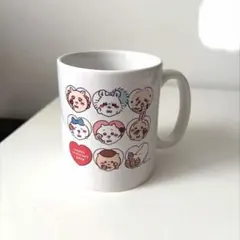 【販売終了品】ちいかわバレンタインマグカップ　トーキングヘッズ