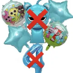 スプランキー　バルーン　風船セット 4個