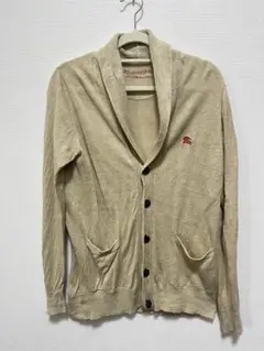 【本日限定】BURBERRY BLACK LABEL ベージュ カーディガン