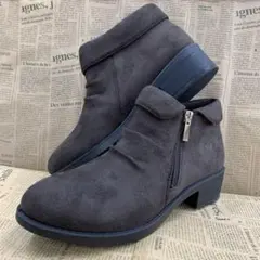 新品★レディース★Lサイズ★軽量 撥水 ショートブーツ 焦茶色 9844