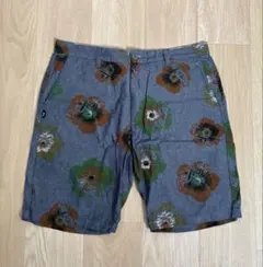 Stussy 花柄 ショートパンツ