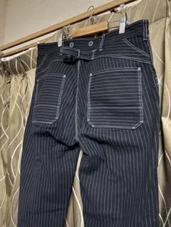 Schott ショット ヒッコリーデニム ブラック 34のサムネイル
