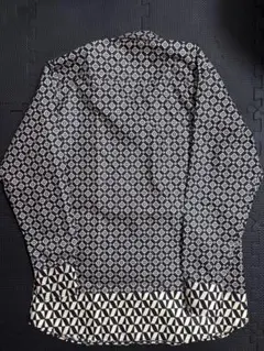 セットアップ　シャツ　スーツセットアップ　アフリカ　長袖シャツ