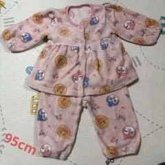 95cm アンパンマン フリースパジャマ