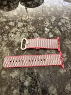 Apple Watch 純正バンド オレンジレッド