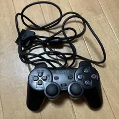 中古 PS2 プレステ2 コントローラー 純正 黒 ブラック アナログ SONY