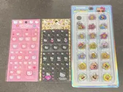 【ハローキティ】正規品 タイルシール おはじきシール 3点セット サンリオ
