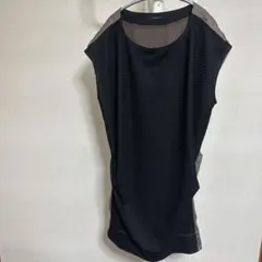 SHIPS 半袖カットソー ブラック×カーキのサムネイル