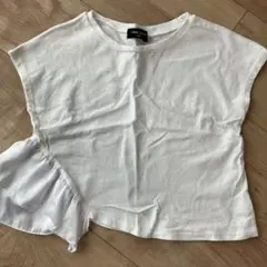 COMME CA ISM 女の子用 フリルTシャツ 110のサムネイル