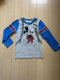 Lee ⭐︎ ミッキーマウス 7分袖Tシャツ 130