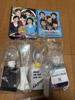 嵐　過去ペンライト&フォトケース　live tour 2026 落下物付き