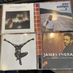 グローバー・ワシントン・ジュニア、シール他　訳ありCD 4枚セット