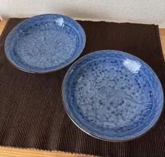 有田焼 肥前哲三郎窯　皿２枚　梅柄　美品のサムネイル