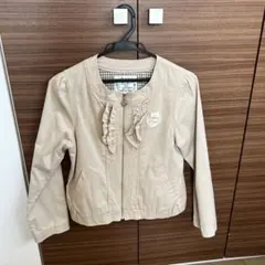 メゾピアノ　ベージュジャケット