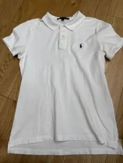 Ralph Lauren Sport ホワイト ポロシャツ スリムフィット