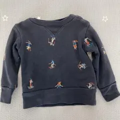 ocean＆ground トレーナー　スキー刺繍 80-90