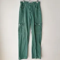 美品 レア S.O.N.G. カーゴパンツ パンツ ズボン グリーン 緑のサムネイル