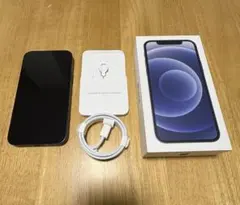 美品 iPhone 12 ブラック 本体 SIMフリー