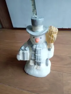 スノーマンキャンドル