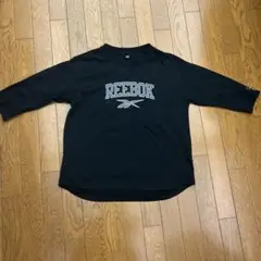 Reebok 五分袖 Tシャツ ブラック