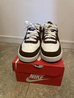 NIKE court vision 24.5cm(US 6) ブラウン