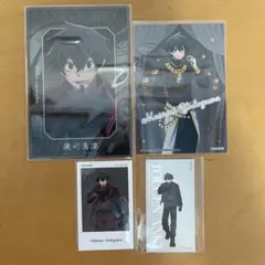 桃源暗鬼 淀川真澄 A4アクリルボード オーロラBIG缶バッジ GiGO限定