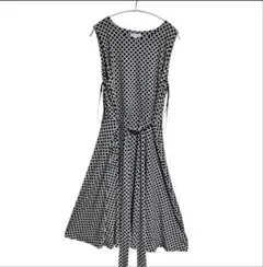 Charter Club ノースリーブフレアワンピース L ネイビー