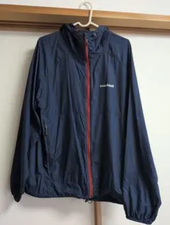 mont-bell モンベル ウインドブラスト パーカ Men's L ネイビー