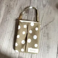 すぐに取り出せるポケットティッシュポーチ　ハンドメイド