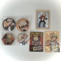 僕のヒーローアカデミア 缶バッジ トレーディングカード 爆豪勝己