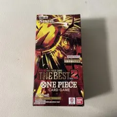 ワンピースカード THE BEST2 BOX テープ付き 未開封