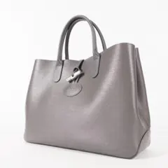 【未使用✨】ロンシャン ロゾ トートバッグ レザー グレー