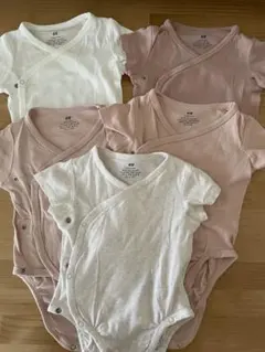 h&m ベビーオーガニックコットンボディスーツ　70〜75サイズ