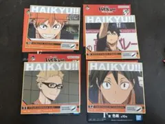 一番くじ 劇場版ハイキュー!! ゴミ捨て場の決戦2 F賞 色紙 烏野高校セット