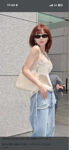 新品タグ付きJOSE MOON LACE DOCKING LONG TEE - メルカリ