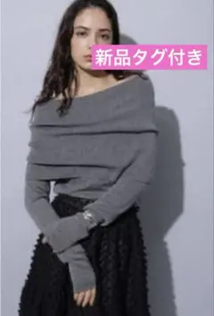 Arpege story アルページュストーリー 大人のオフショルニット 冷感 Arpege story アルページュストーリー 大人のオフショルニット 冷感
