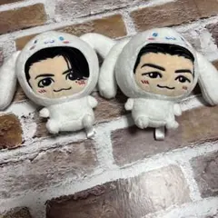 GENERATIONS×シナモロールぬいぐるみ 片寄涼太、小森隼