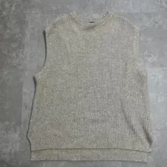 URBAN RESEARCH グレー ニットベスト Mサイズ