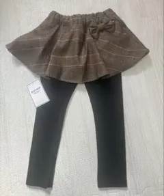 スラップスリップ　スカッツ　チェック　 レギンス　スカート　110