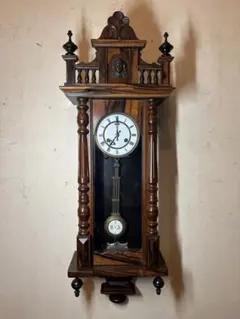 ボンボン時計　柱時計　明治期　大正期　動作品 Yahoo!オークション -「明治時計柱時計」(置時計、掛時計