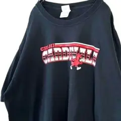 ギルダン CHI-HI CARDINALS Tシャツ XL ブラック 黒 古着