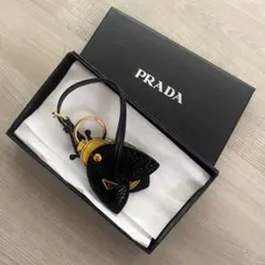 希少✨美品【PRADA】 プラダ キーリング バッグチャーム ミラー付 国内2万のサムネイル