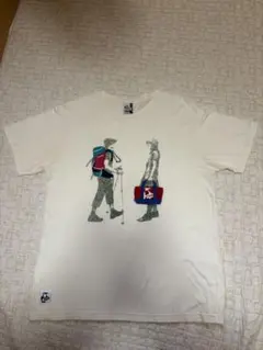チャムス　Tシャツ Lサイズ アイボリー　オフホワイト