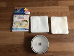 ✨️新品＆未使用✨️CD・DVD不織布ケース＆録音用CD-R6枚