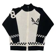 【新品】 BADBOY ロゴ ハイネックニット ブラック