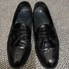 スコッチグレイン　 タッセルローファー 　24.5㎝　革靴　黒のサムネイル