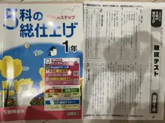 5科の総仕上げ 1年 明治図書