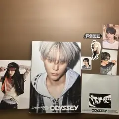 ＲI IＺＥ　ODYSSEY アルバム　CD フォトカード、シール付き