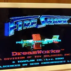 FIRE SHARK メガドライブソフト